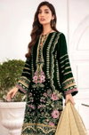 1085 Afsana Velvet Embroidery Pakistani Readymade Suits Wholesale Shop In Surat
